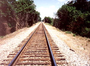 Tracks of the Illinois Central Railroad